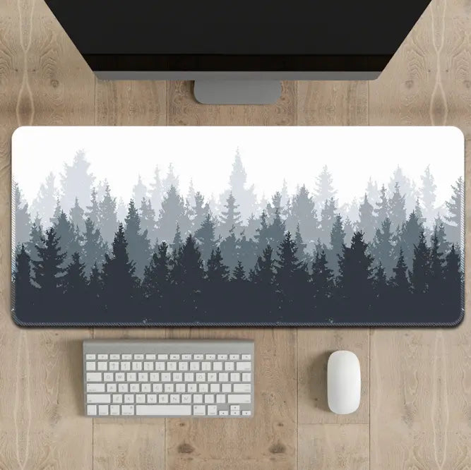 SereneVista Traditional Chinese Landscape Desk Mat | Premium Extended Mouse Pad Anakha H. Nyx